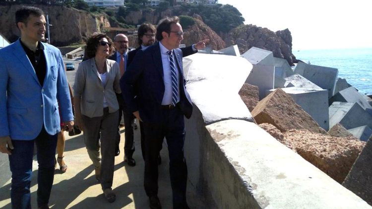 Josep Rull al port