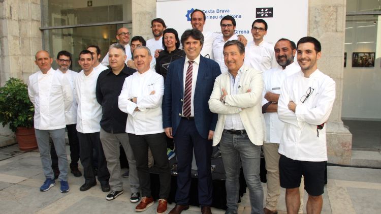 Els cuiners gironins amb estrelles Michelin © ACN