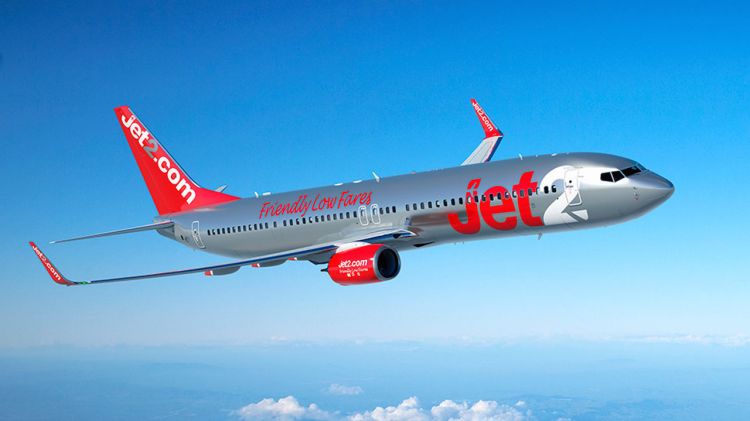 Un avió de la companyia britànica Jet2.com