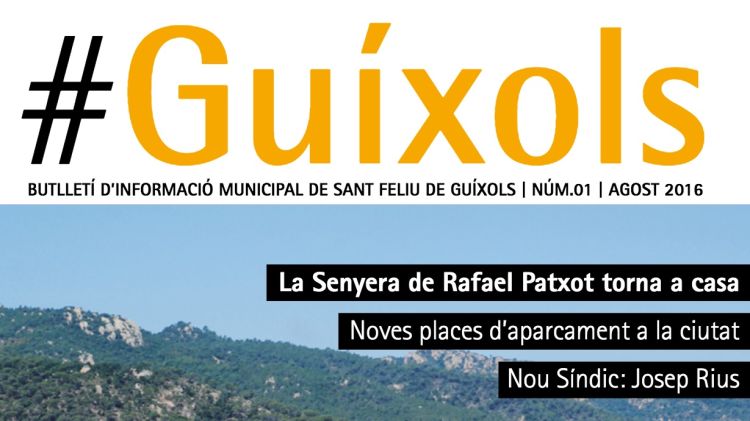 Portada del primer número de #Guíxols