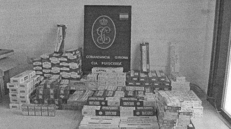 El tabac confiscat © Guàrdia Civil