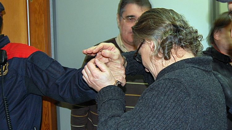 El condemnat, Jordi González, entrant al judici que es va celebrar a l'Audiència de Girona © ACN