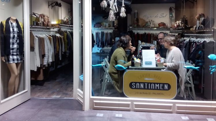 Un dels espais habilitats del Palamós Gastronòmic de l'any passat