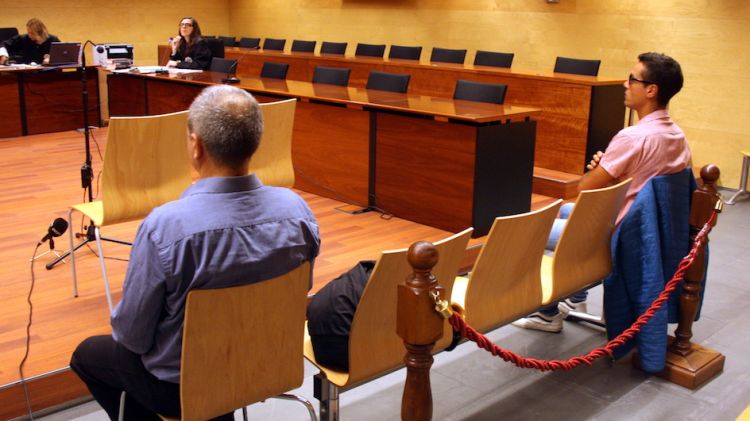 Els dos acusats, aquest matí © ACN