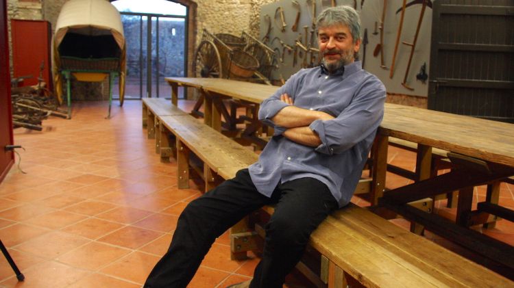 El paller d'en Xirau de Bàscara, on l'alcalde de Bàscara, Narcís Saurina, vol ubicar la nova casa consistorial © ACN