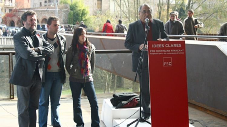 Joaquim Nadal a Ripoll. ACN