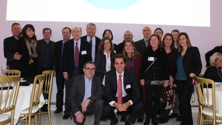 Els representants dels càmpings de Girona reunits a la Fira Vakantiebeurs © ACN