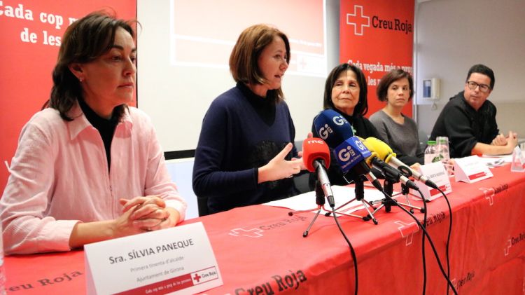 Presentació del programa d'acollida de la Creu Roja © ACN