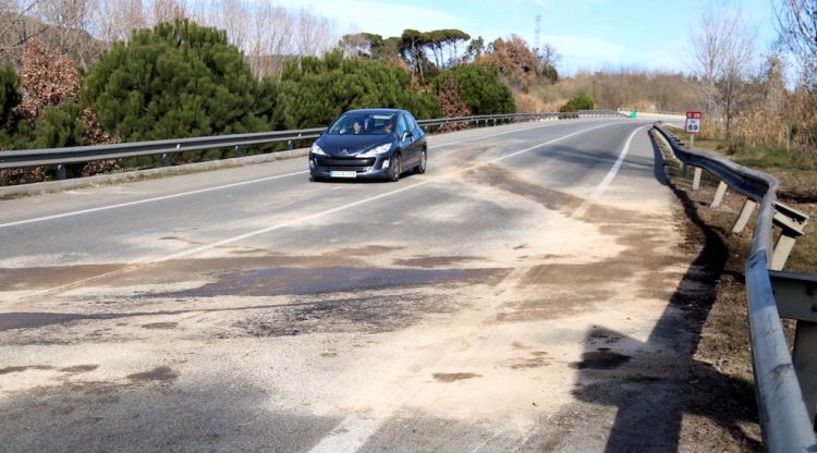 Punt on s'ha produït el sinistres © ACN