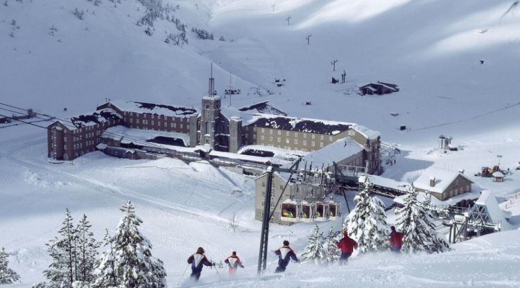 La Vall de Núria en ple hivern (arxiu)