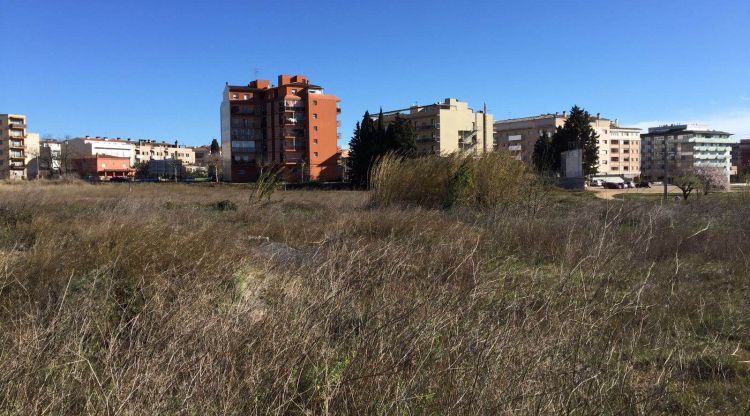 La zona de l'Olivar Gran on es construirà l'equipament © Aj. de Figueres