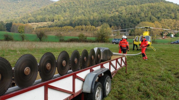 La nova tècnica ja s'està aplicant a boscos de la Garrotxa i l'Alt Empordà © AG