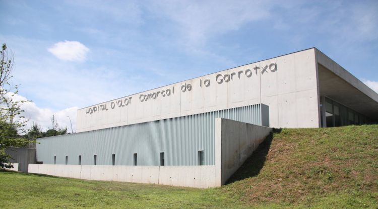 La façana de l'Hospital d'Olot i Comarcal de la Garrotxa. ACN