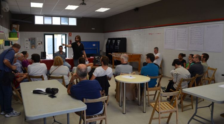 Un dels taller per elaborar els pressupostos participatius