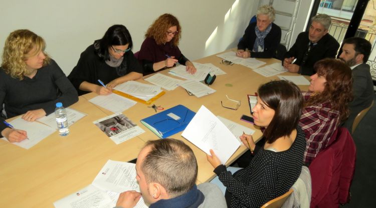 Un instant del ple celebrat ahir a Blanes