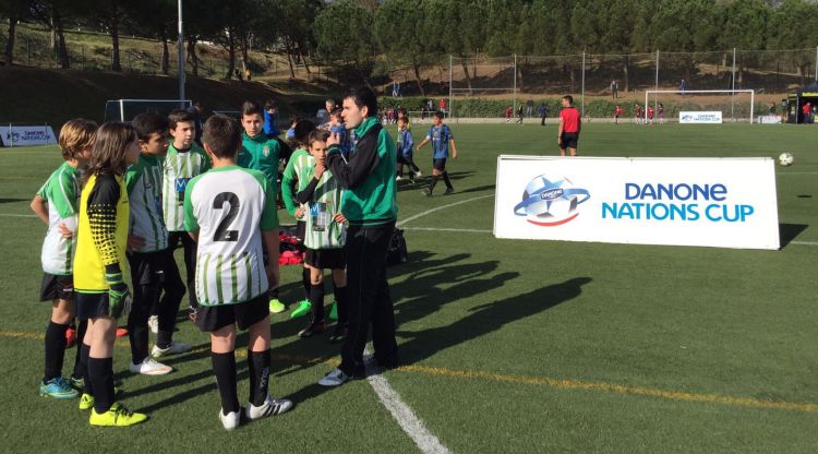 Un dels esquis participants de la Danone Nations Cup de l'any passat a Quart