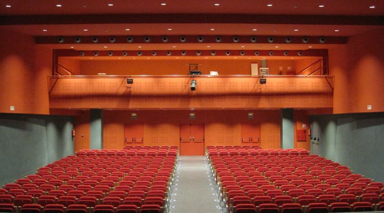 Pati de butaques de la sala de teatre de La Cate