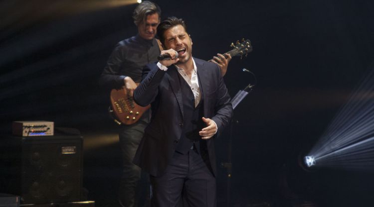 David Bustamante a l'auditori de Girona el febrer de 2017 (arxiu). Marc Estarriola