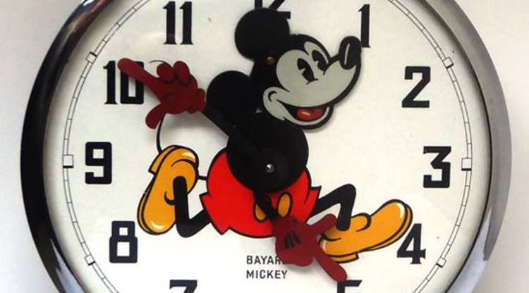 Un rellotge amb el ratolí Mickey. ACN