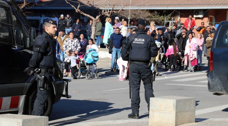 Macrooperació al barri gitano de Figueres el febrer d'aquest any. ACN