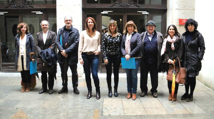 Presentació del projecte, aquest matí. ACN