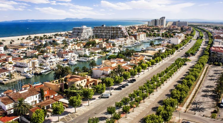 Vista aèria de la zona de Port Salins a Empuriabrava. Voyage Privé