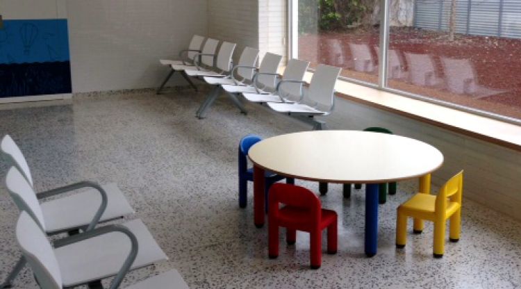 La sala de pediatria del nou equipament sanitari de l'Estartit