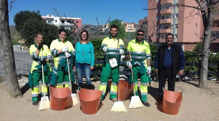 Els quatre empleats del pla Bones Pràctiques