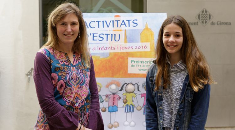 El cartell guanyador de l'any passat. Aj. de Girona