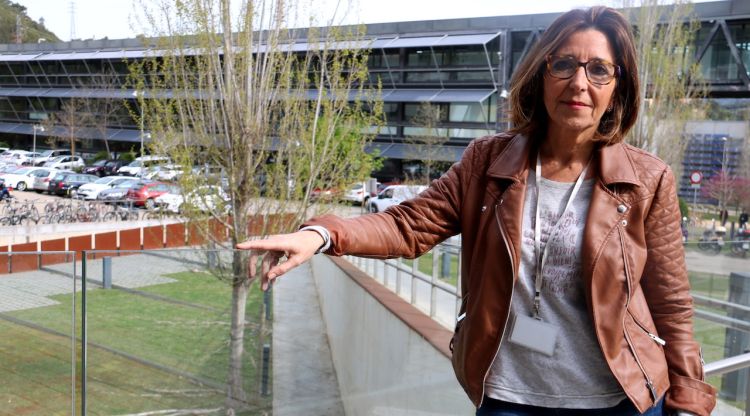 La directora del Parc Científic de la UdG, Anna Albar. ACN