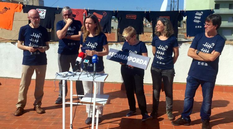 Un instant de la presentació de la campanya 'Som Empordà'