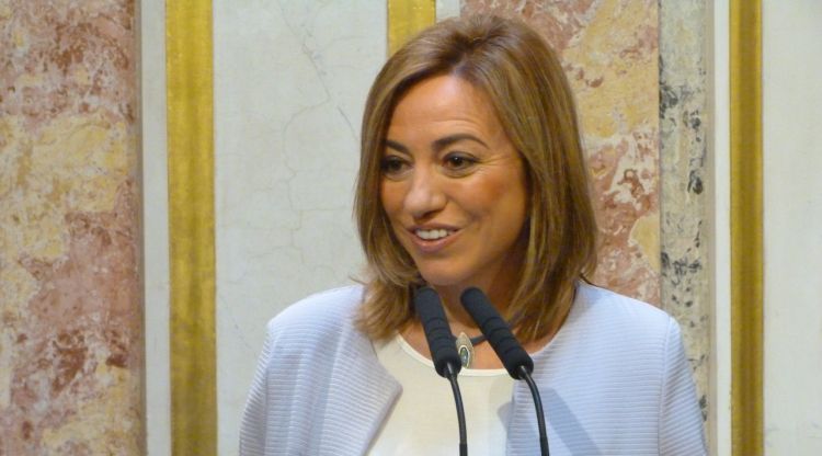 La secretària de Relacions Internacional del PSOE, Carme Chacón (arxiu). ACN