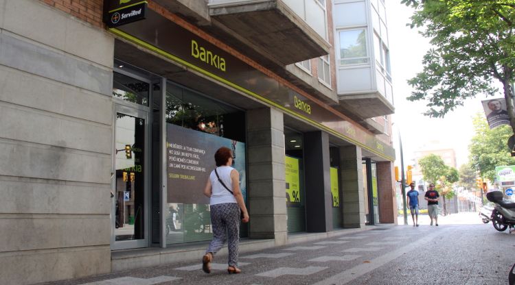 Sucursal de Bankia a Girona (arxiu). ACN