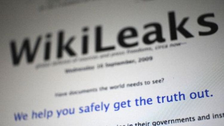 Captura de la web de Wikileaks © AG