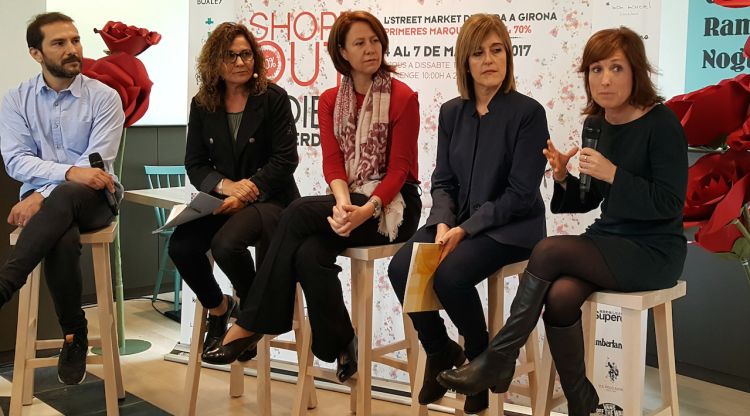 Presentació de la 9ena edició del Shopp Out de la Fundació Ramon Noguera. ACN