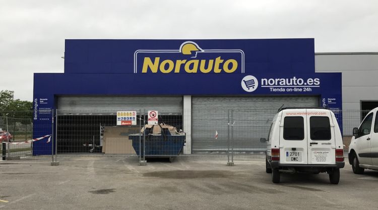 El nou establiment de Norauto que obrirà portes el 15 de maig. M. Estarriola