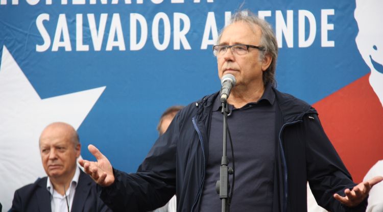 Serrat participant d'un acte el setembre de 2015. ACN