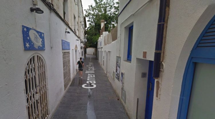 L'incident ha tingut lloc al carrer de Miquel Russet. Google Maps