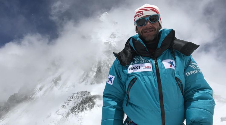 Ferran Latorre a l'Everest. Facebook