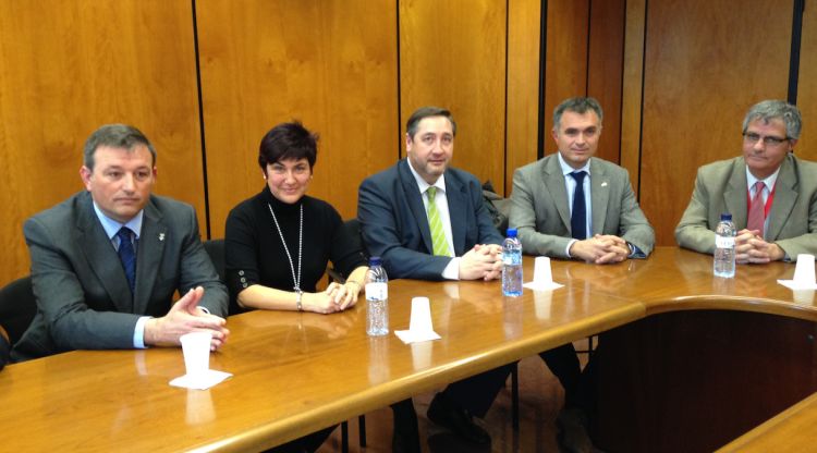 El conseller d'Agricultura, Josep Maria Pelegrí, donant a conèixer les al·legacions