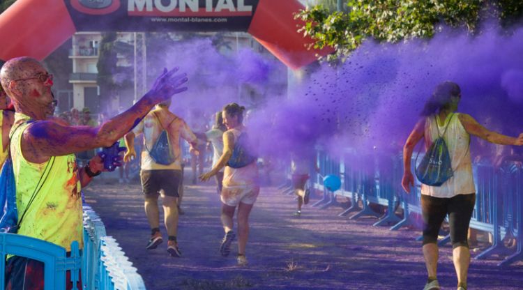 Arribada en l'edició celebrada l'any passat. Aj. de Blanes