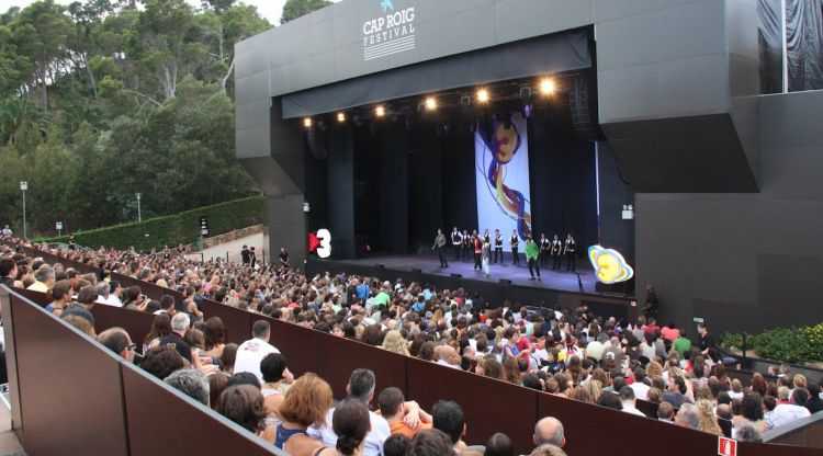Un espectacle de Cap Roig de les edicions passades. ACN