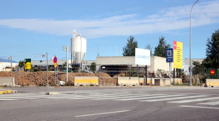 Les instal·lacions de la depuradora de Figueres on s'han iniciat les obres de remodelació. ACN