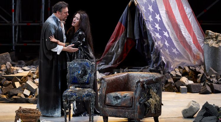 Un instant del segon acte de Madama Butterfly. Toti Ferrer