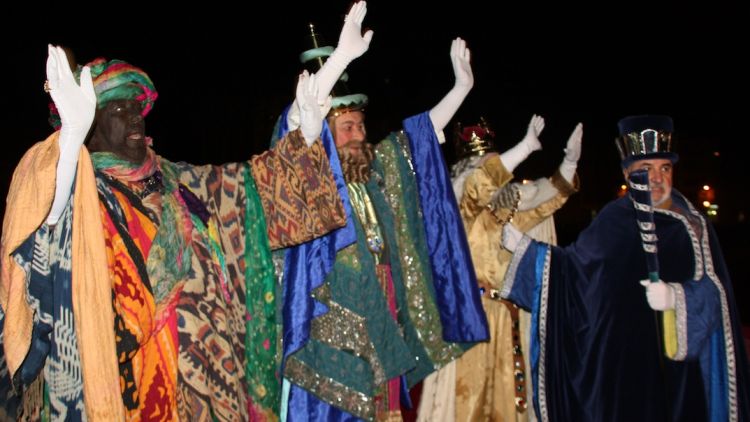 Els tres Reis Mags de l'Orient (arxiu)