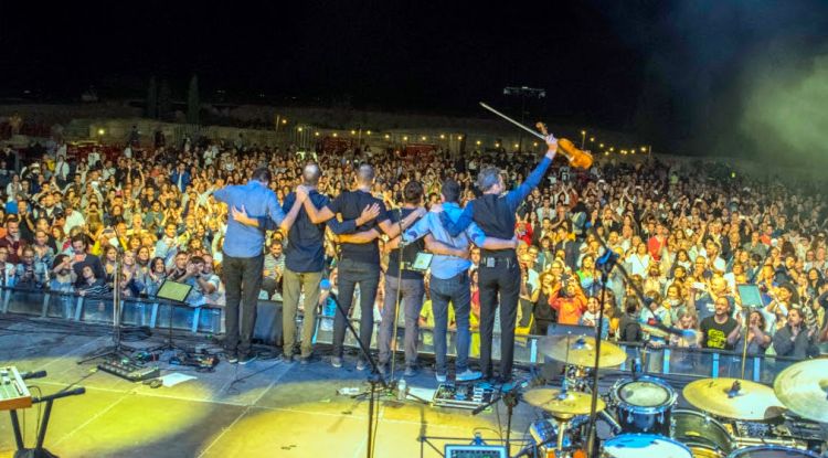 Un dels moments del concert de Blaumut al festival