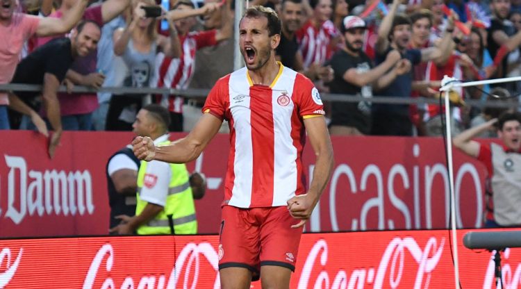 Christian Stuani s'ha convertit en l'heroi del Girona marcant dos gols. Girona FC