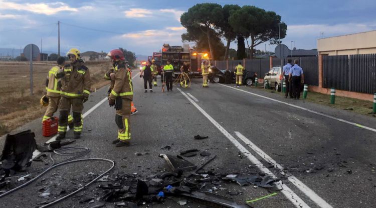 Carretera on ha tingut lloc l'accident mortal. ACN