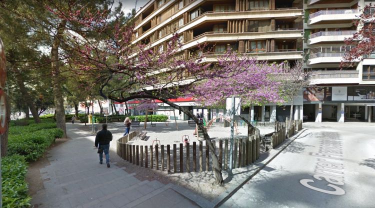 El parc del carrer de la Creu