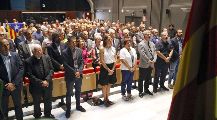 L'acte institucional de commemoració de la Diada a Girona. ACN